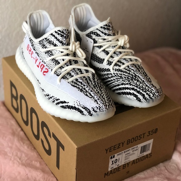 yeezy zebra size 10.5